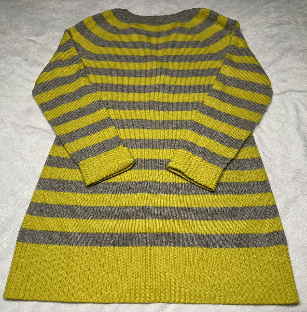 Magaschoni Magaschoni Cashmere Striped L/S Sweater Dress-Size Med Size M / US 6-8 / IT 42-44 - 8 Thumbnail