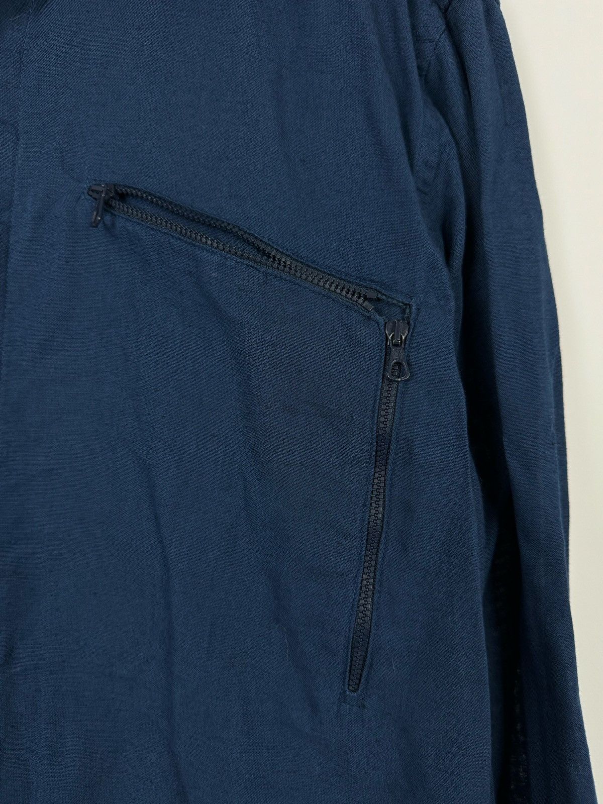 Designer × Dirk Bikkembergs × Vintage Vintage Dirk Bikkembergs Zip Pocket Rare Buttons Up Shirt Size US M / EU 48-50 / 2 - 4 Thumbnail