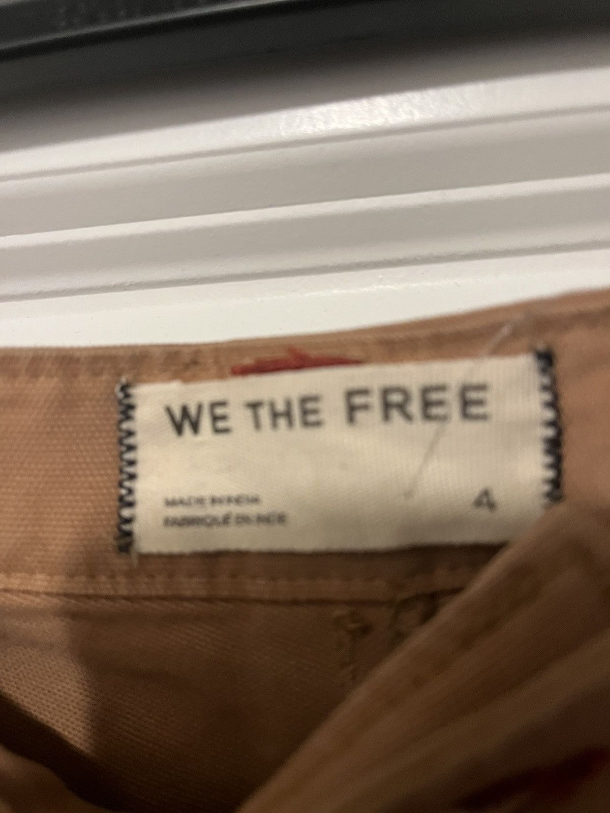 Free People We the Free Wide Leg Pants Size 27" / US 4 / IT 40 - 2 Thumbnail