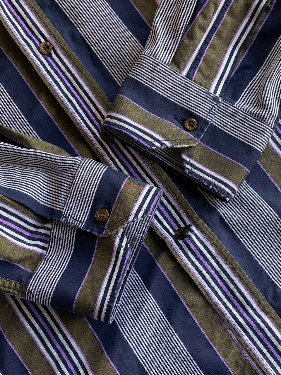 Etro Etro Shirt Lot 5 pcs Stripe Size US XL / EU 56 / 4 - 15 Thumbnail
