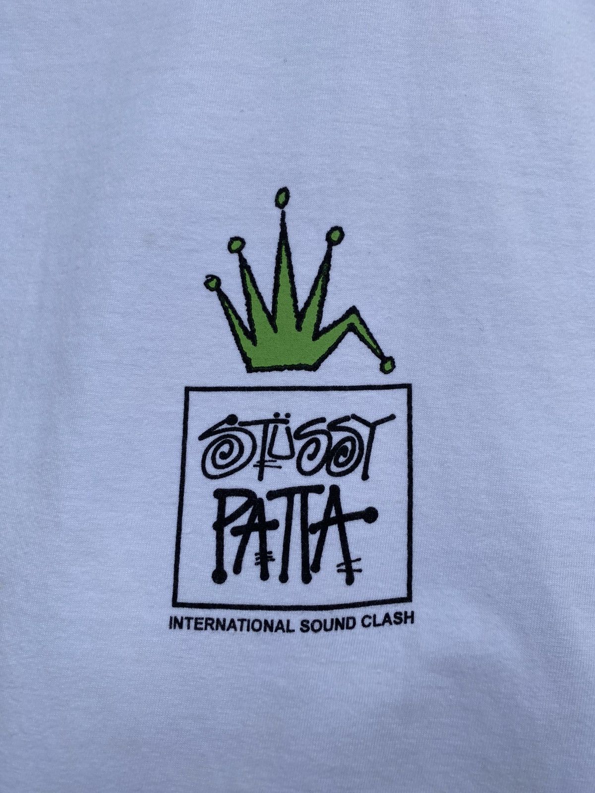 Patta × Stussy STÜSSY x PATTA Collaboration Champion of Sound Tshirt Size US M / EU 48-50 / 2 - 5 Thumbnail