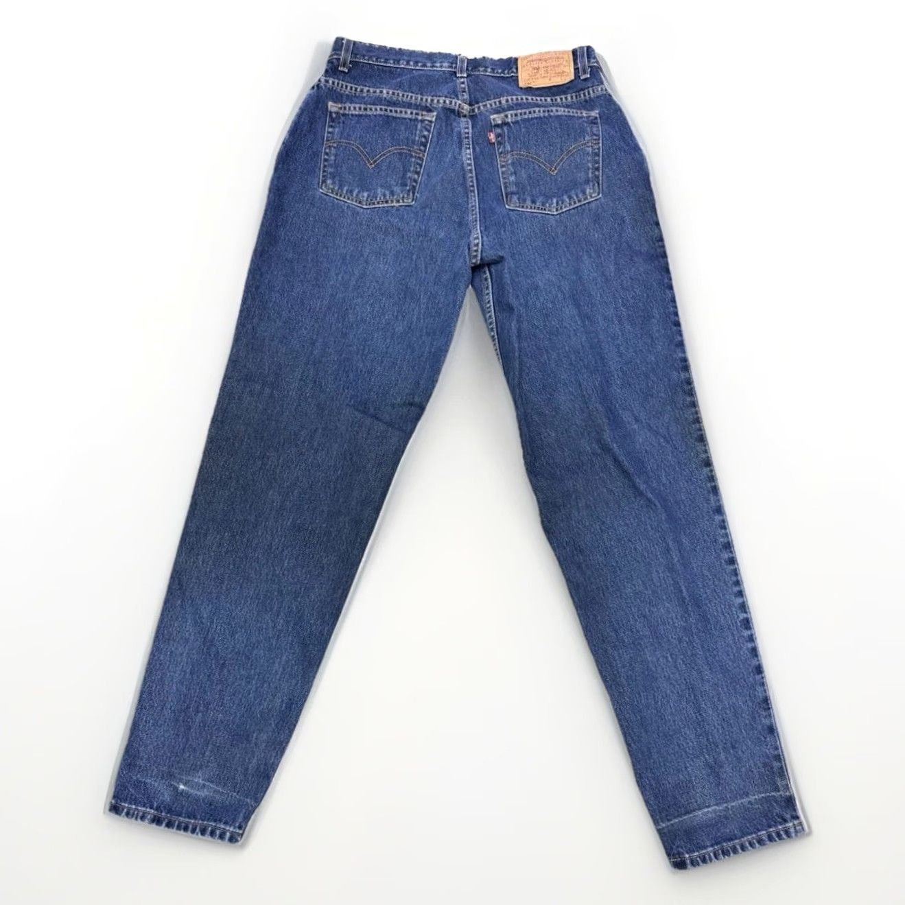 Levi's VINTAGE Levi’s 550 Jeans Women 16 Regular 32x32 Relaxed Tapered Blue denim High Rise 100% Cotton Mens Women Girls? Size 38" / US 16 / IT 52 - 3 Thumbnail