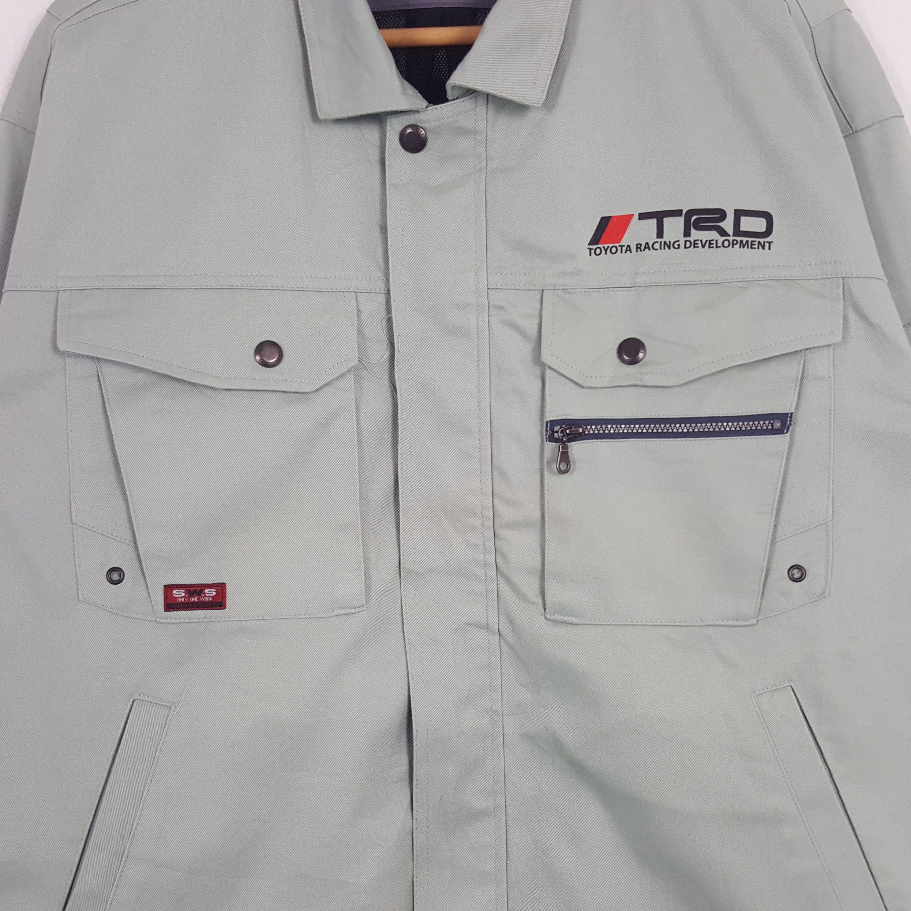 Japanese Brand × Vintage Vintage Toyota Racing Development TRD Custom Art Jacket Size US XL / EU 56 / 4 - 4 Thumbnail