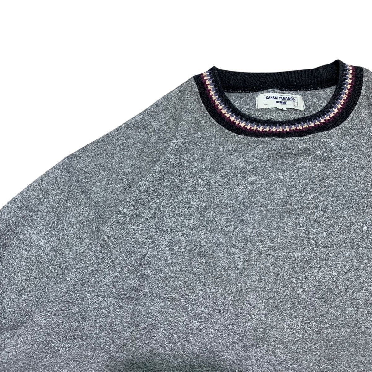 Kansai Yamamoto Vintage Kansai Yamamoto Homme Basic Sweatshirt Size US M / EU 48-50 / 2 - 3 Thumbnail