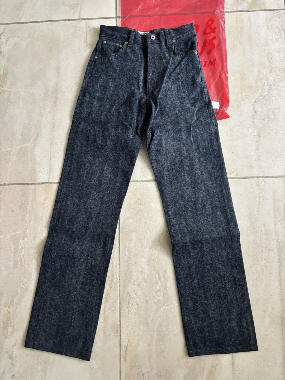 Naked & Famous Naked & Famous True Girl- Max Brush Selvedge Denim Size 26" / US 2 / IT 38 - 1 Thumbnail