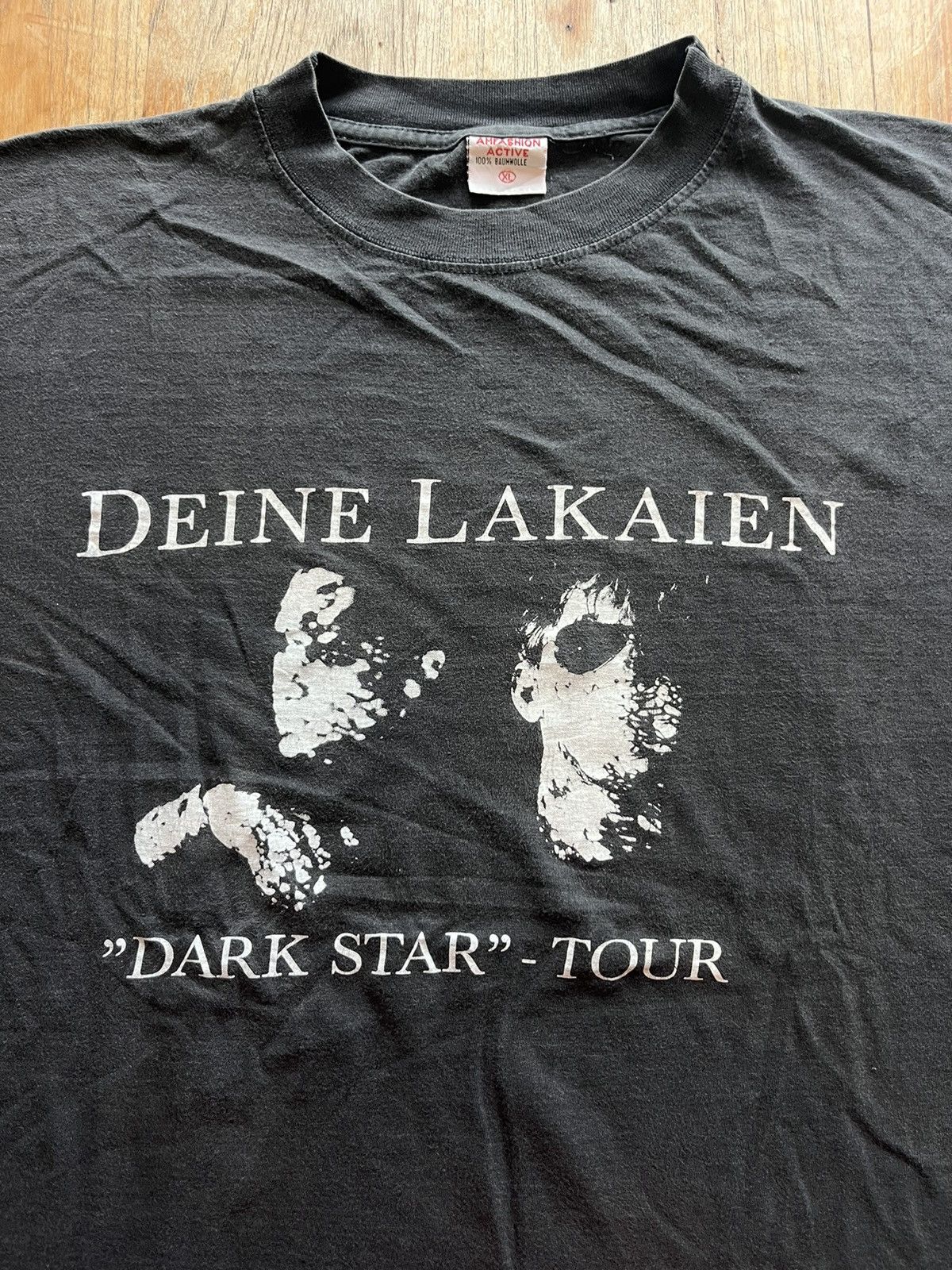 Band Tees × Vintage Vintage DEINE LAKAIEN “ Dark Star “ Tour 92’s T-shirt Size US XL / EU 56 / 4 - 3 Thumbnail
