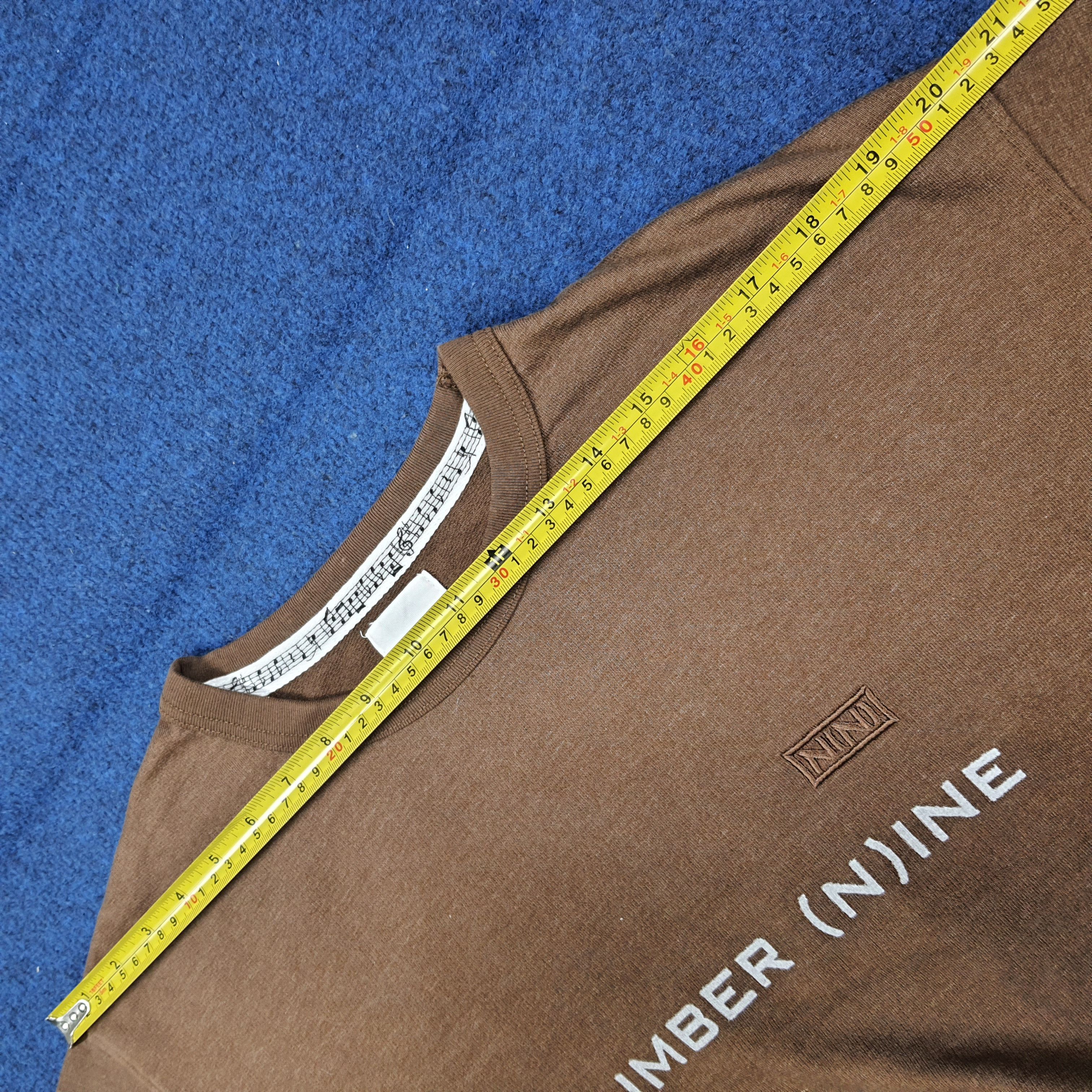 Number (N)ine Vintage Number Nine Studious Japan Tshirt C285N43 Size US M / EU 48-50 / 2 - 9 Thumbnail