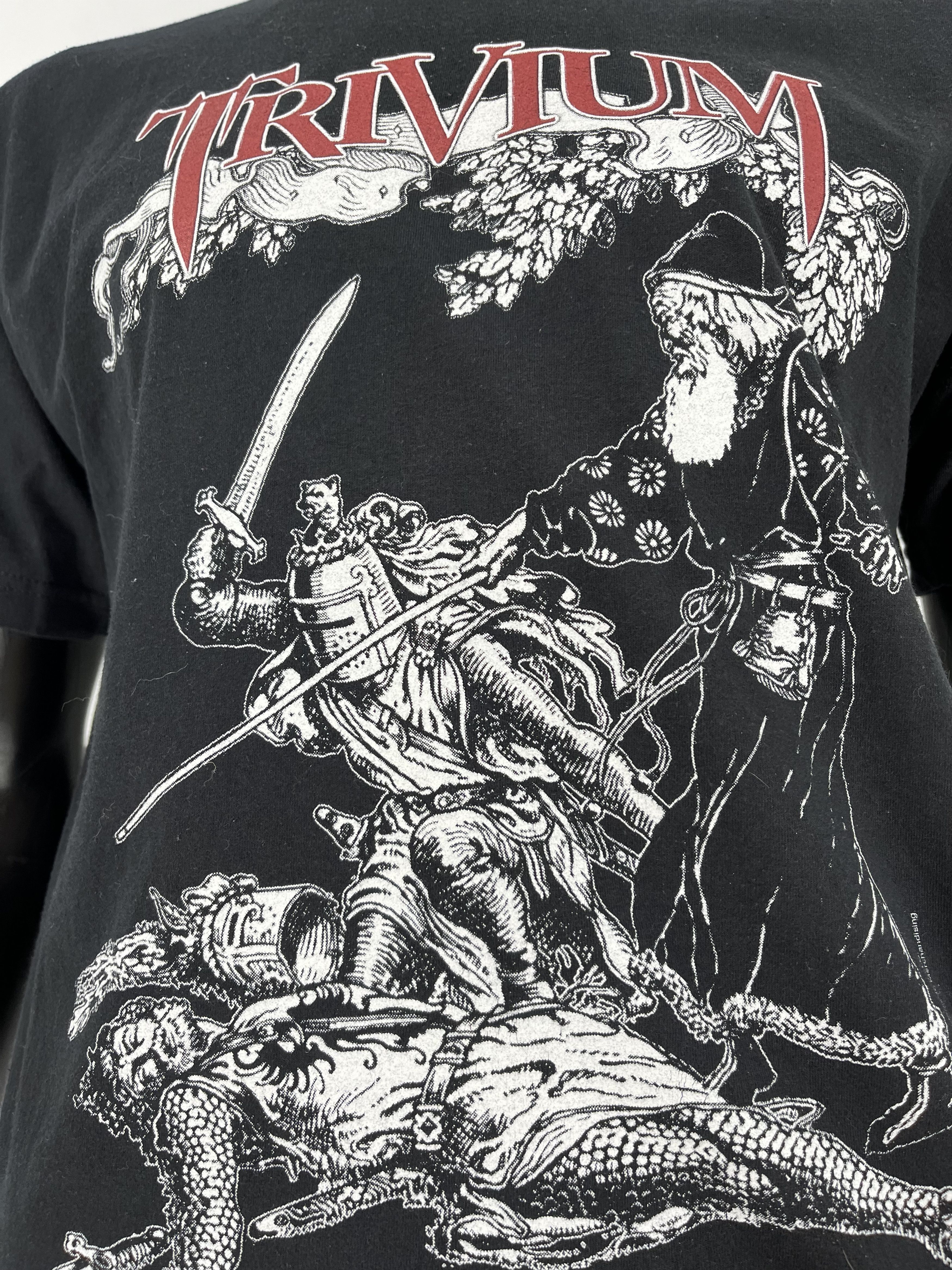 Band Tees Vintage Y2K Triviumn Tour Size M Horror Fece Size US M / EU 48-50 / 2 - 9 Thumbnail