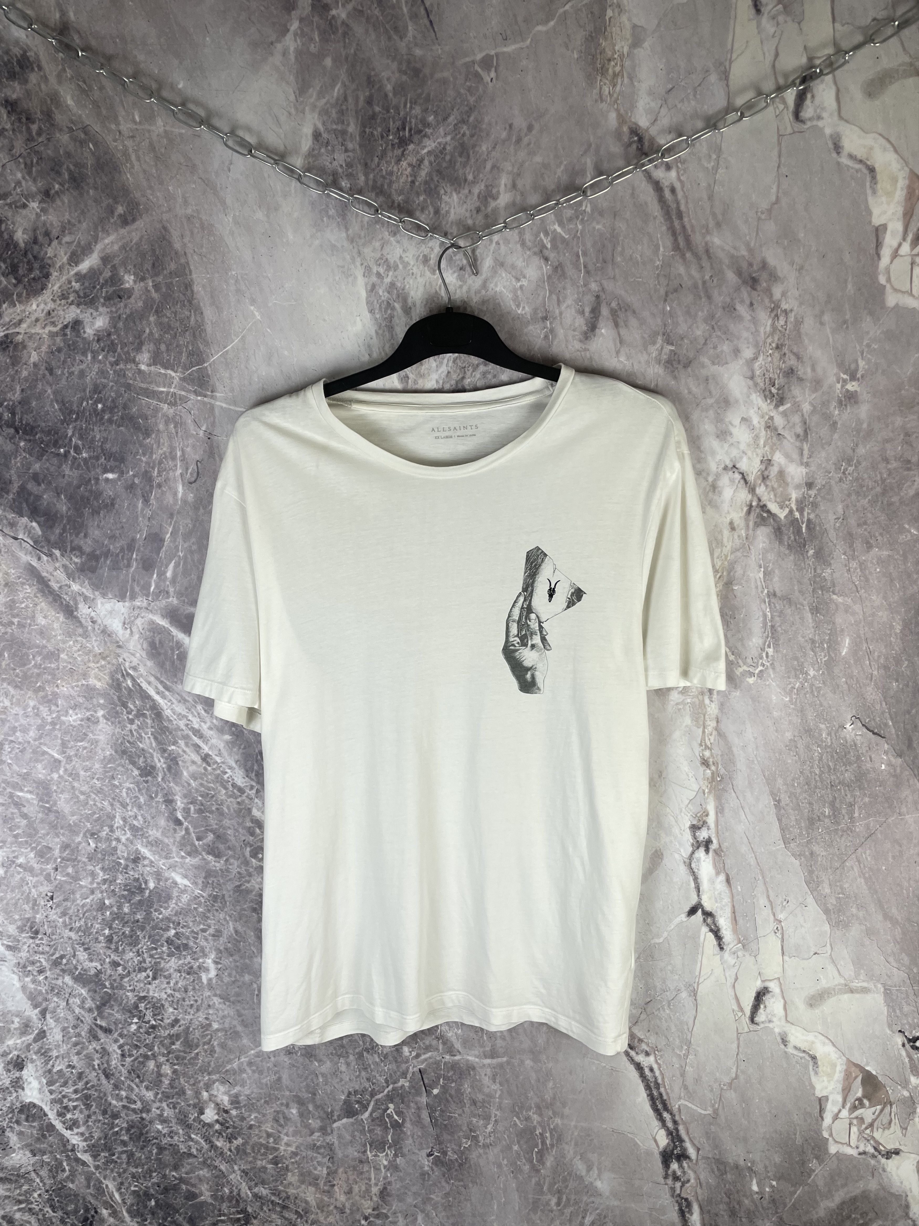 Allsaints Allsaints vintage short sleeve t-shirt y2k Size US XXL / EU 58 / 5 - 2 Thumbnail