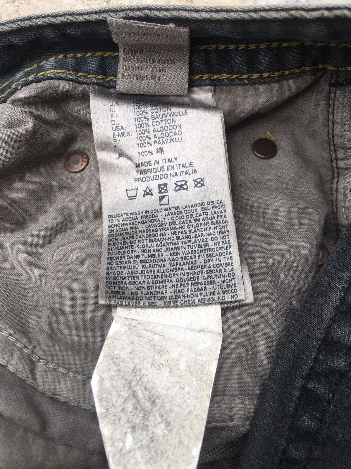 Diesel Diesel Thavar Slim-Skinny Jeans Size US 31 - 10 Thumbnail