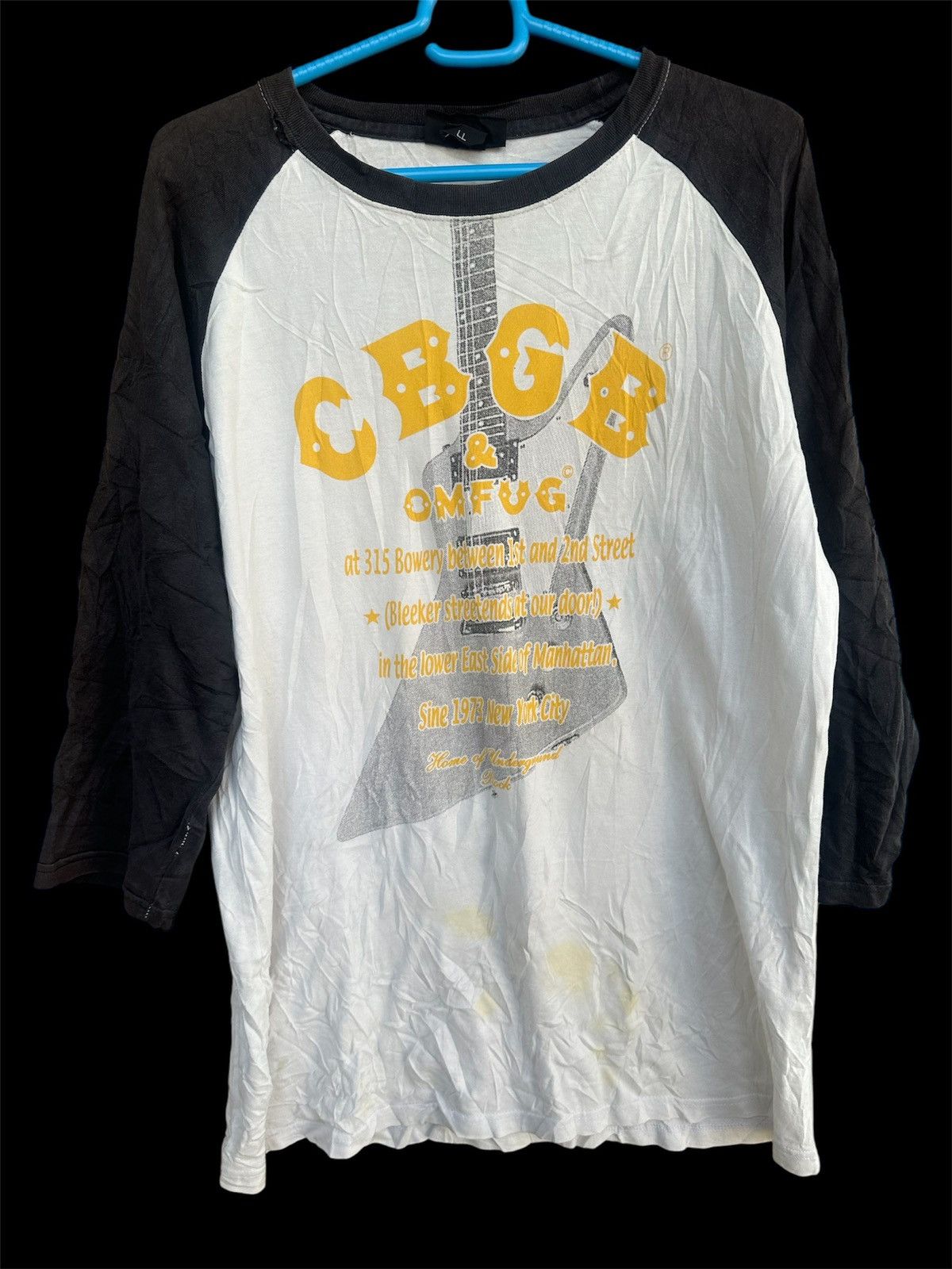 Vintage Vintage CBGB OMFUG Home Of Underground Rock Size US L / EU 52-54 / 3 - 1 Thumbnail
