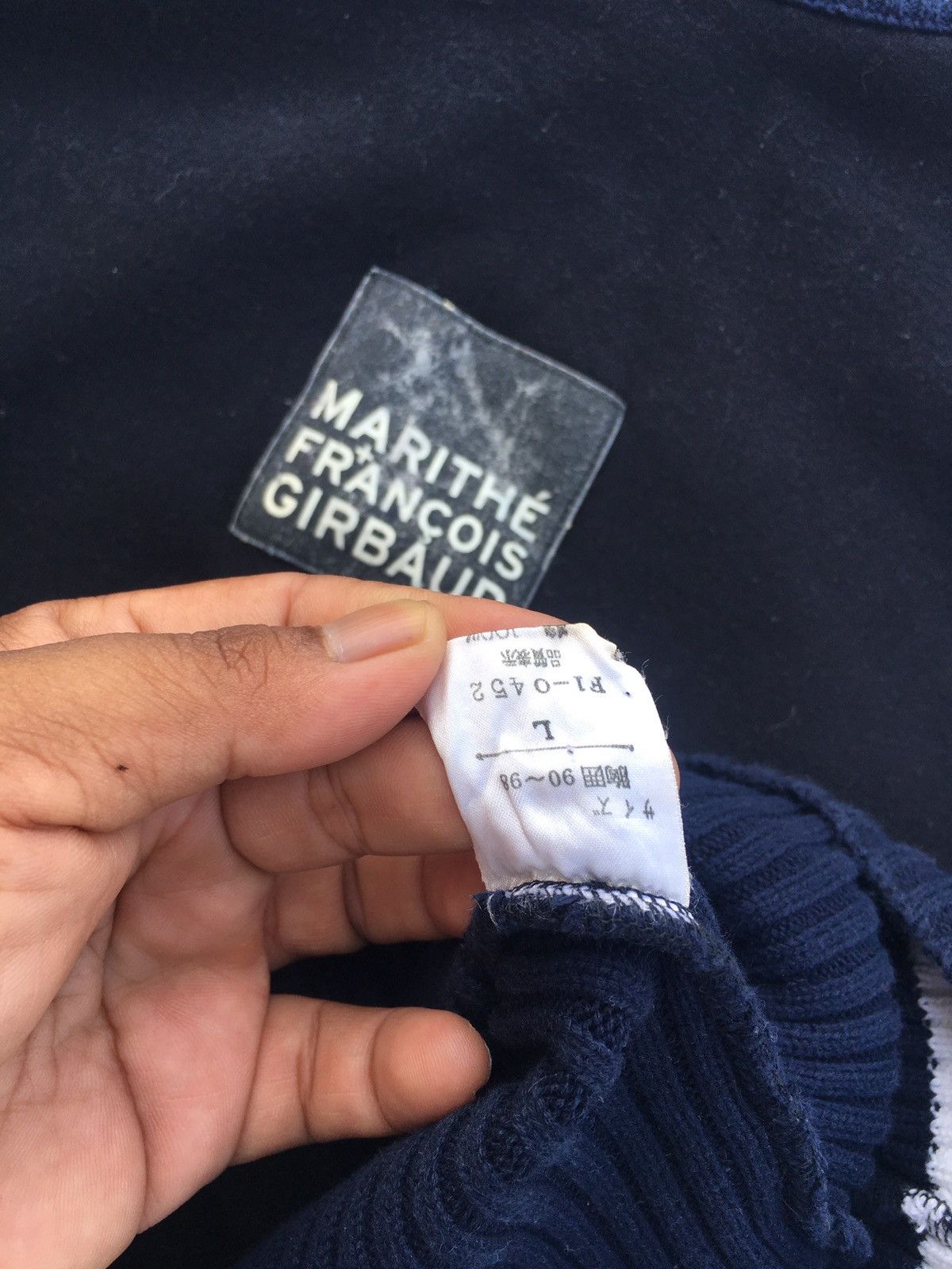 Marithe + Francois Girbaud Rare Vintage Marithe Francois Girbaud Sweater Size US L / EU 52-54 / 3 - 12 Thumbnail