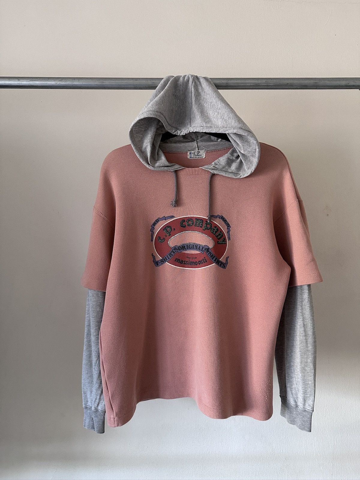 C.P. Company 1990s CP Company Idea From Massimo Osti Hood Tshirt Size US S / EU 44-46 / 1 - 1 Thumbnail