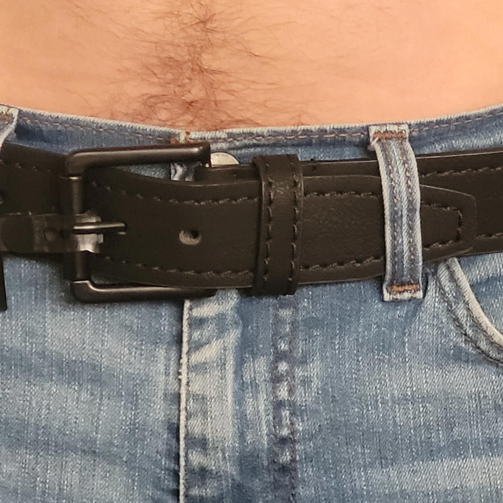 Other RAW Black Leather Belt Size 36 – 36.5mm Wide – NEW with Tags Size ONE SIZE - 4 Thumbnail