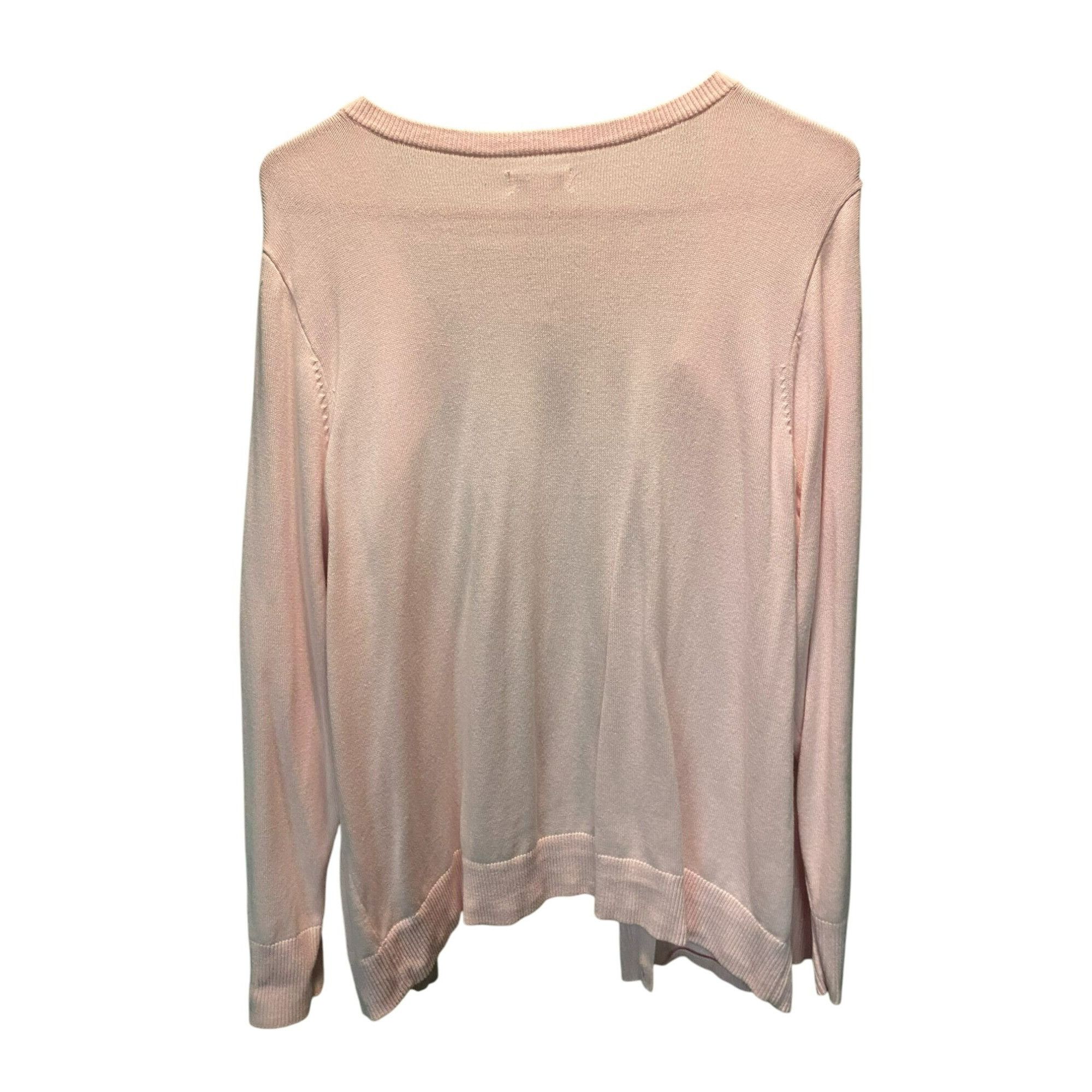 Croft & Barrow Croft & Barrow Womens Cream colored Button-Front Cardigan Sw Size XL / US 12-14 / IT 48-50 - 3 Thumbnail