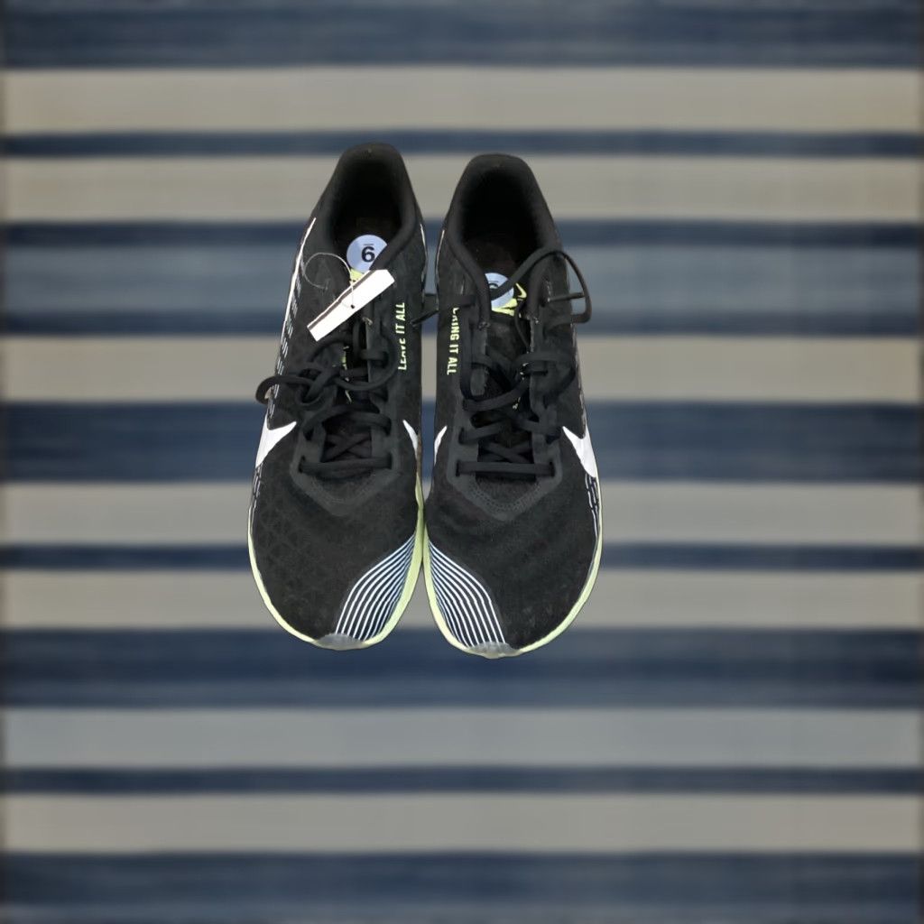 Nike Nike Zoom Rival XC Spike Sneakers Women’s Size 9 Black Barely Volt Lightweight Athletic Running Track Size US 9 / IT 39 - 1 Thumbnail