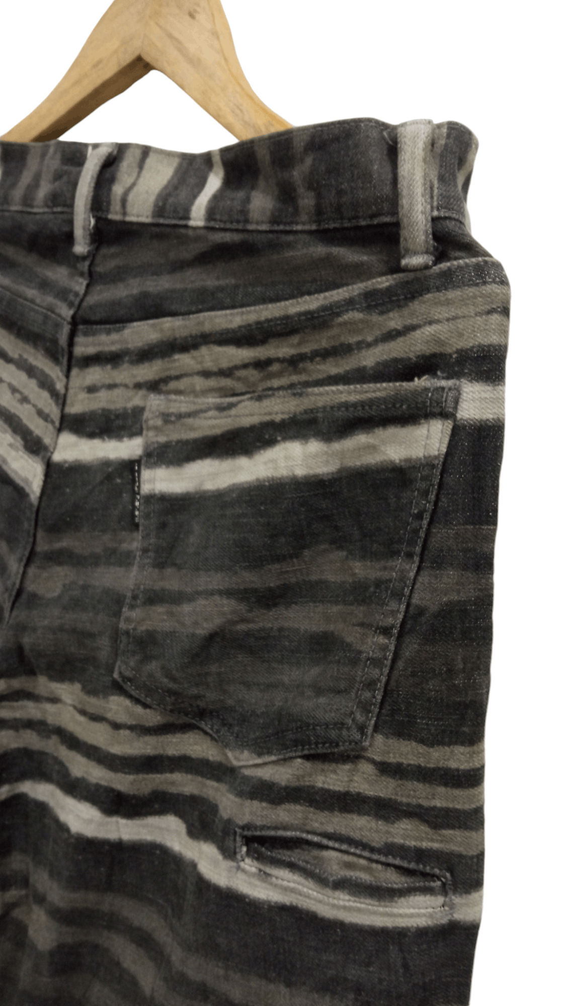 Japanese Brand × Vintage 🔥🔥Innervation Striped Pants Denim Size US 32 / EU 48 - 16 Thumbnail