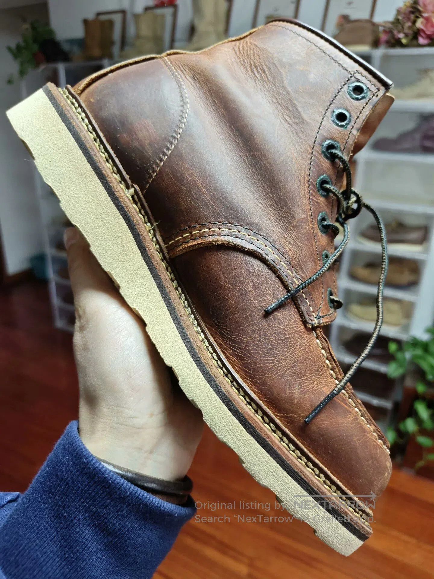 Red Wing Red Wing 1907 Work Boots. Size US 8 / EU 41 - 6 Thumbnail