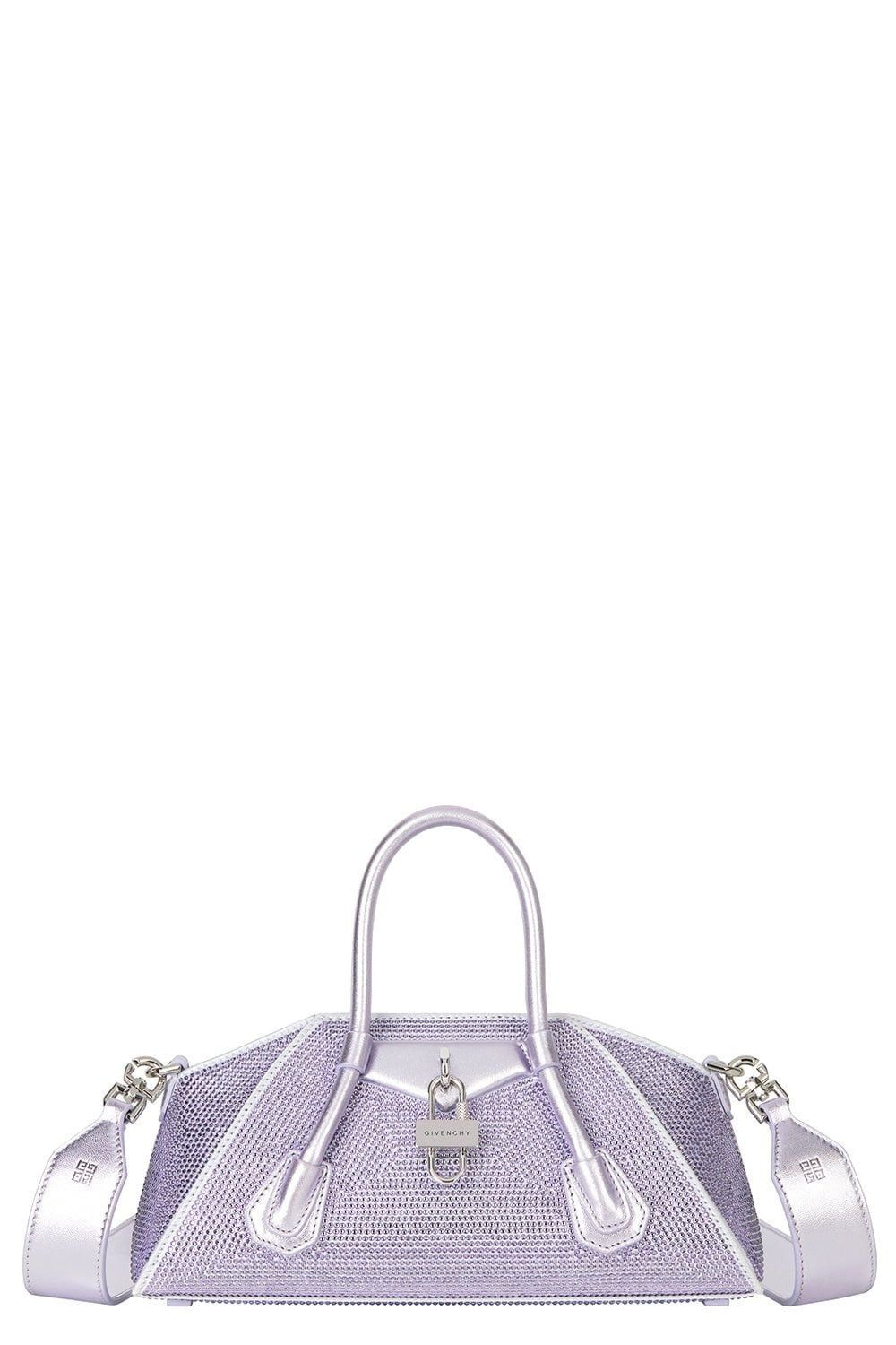 Givenchy o1w1db10325 Size: OS/Antigona Stretch Mini Bag in Lavender Size ONE SIZE - 1 Thumbnail