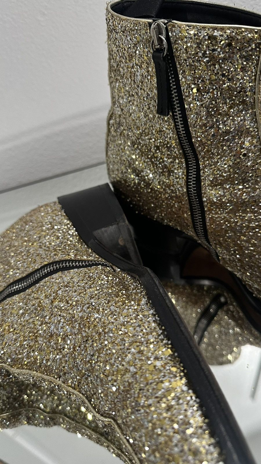 Giuseppe Zanotti Giuseppe Zanotti Glitter Boot sz43 Size US 10 / EU 43 - 9 Thumbnail