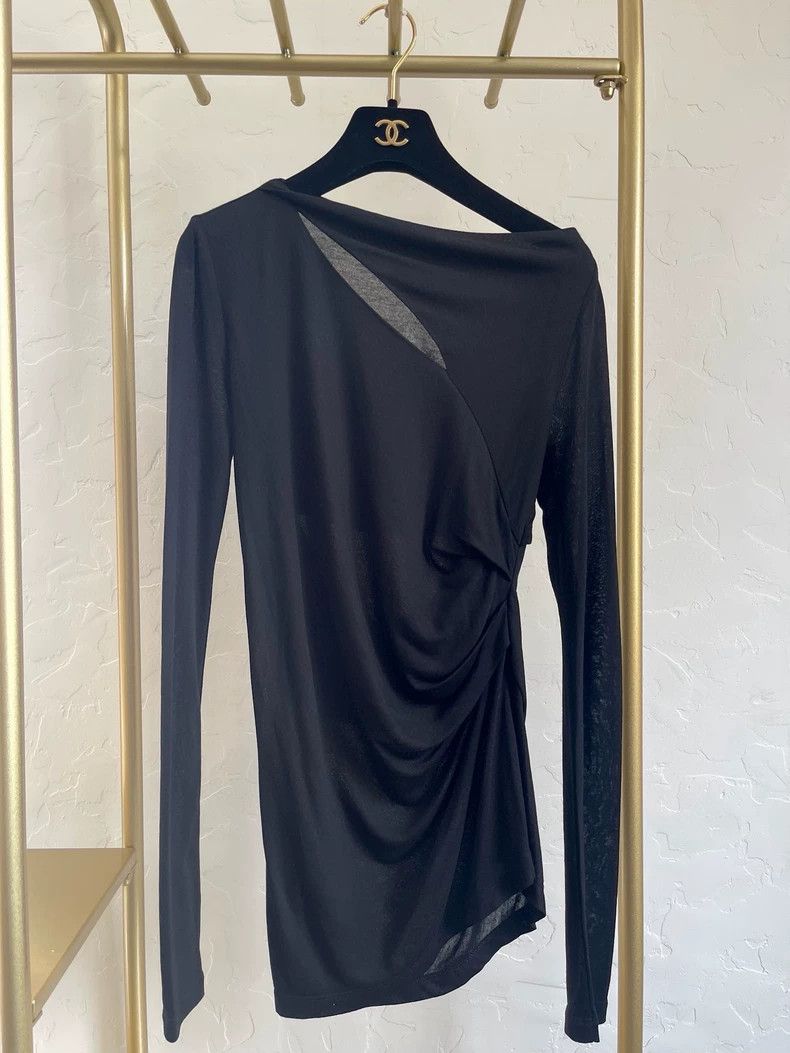 Helmut Lang HELMUT LANG Black long sleeves Size XS / US 0-2 / IT 36-38 - 1 Thumbnail