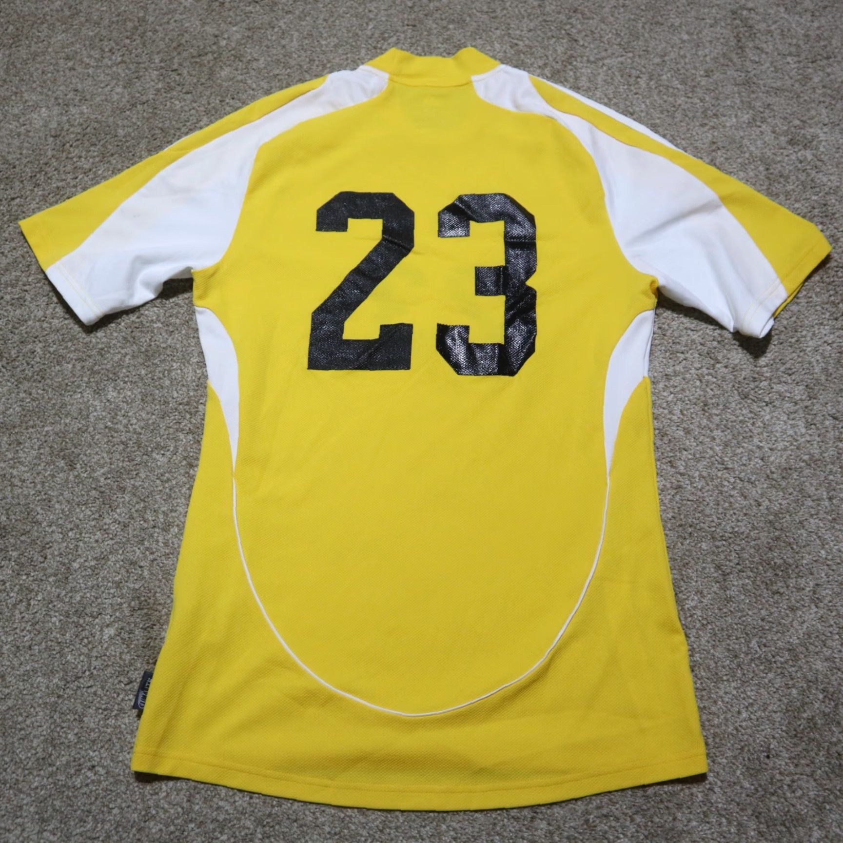 Adidas Adidas Climalite Clima365 Shirt Adult S Yellow 23 Activewear Short Sleeve T-Shirt Mens Size US S / EU 44-46 / 1 - 7 Thumbnail