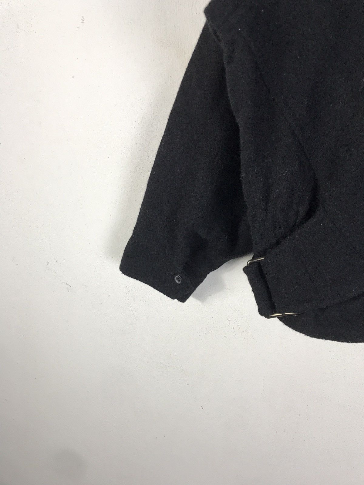 Issey Miyake Avant-Garde ‘NEO MEN’ Asymmetrical Black Batwing Boxy Jacket Size US M / EU 48-50 / 2 - 10 Thumbnail
