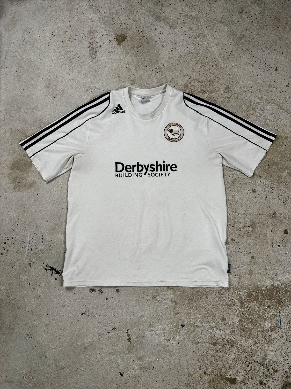 Adidas × Vintage Adidas x Derby County 2007/2008 Home Jersey blokecore Y2K Size US XL / EU 56 / 4 - 1 Thumbnail
