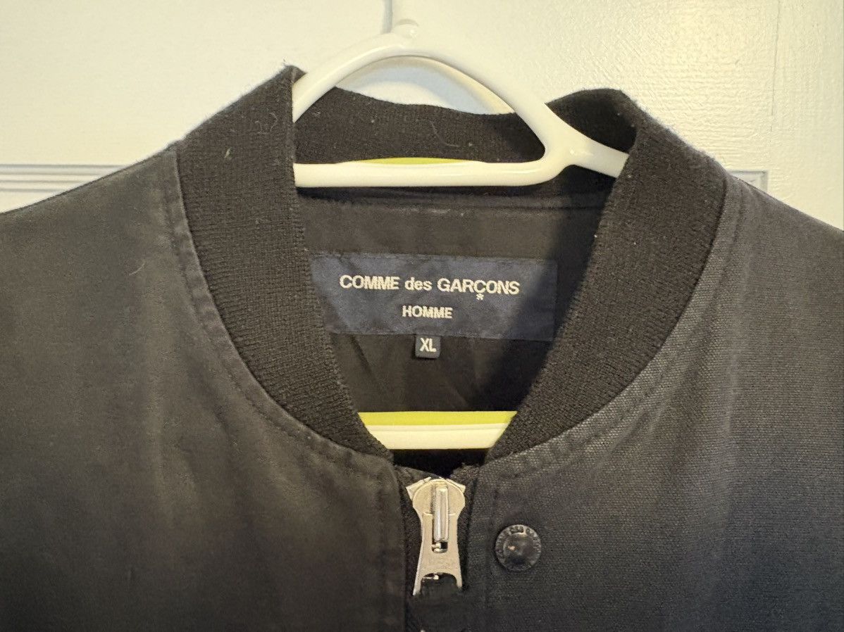 Comme des Garcons Homme cdgh asymmetric patchwork bomber Size US XL / EU 56 / 4 - 2 Thumbnail