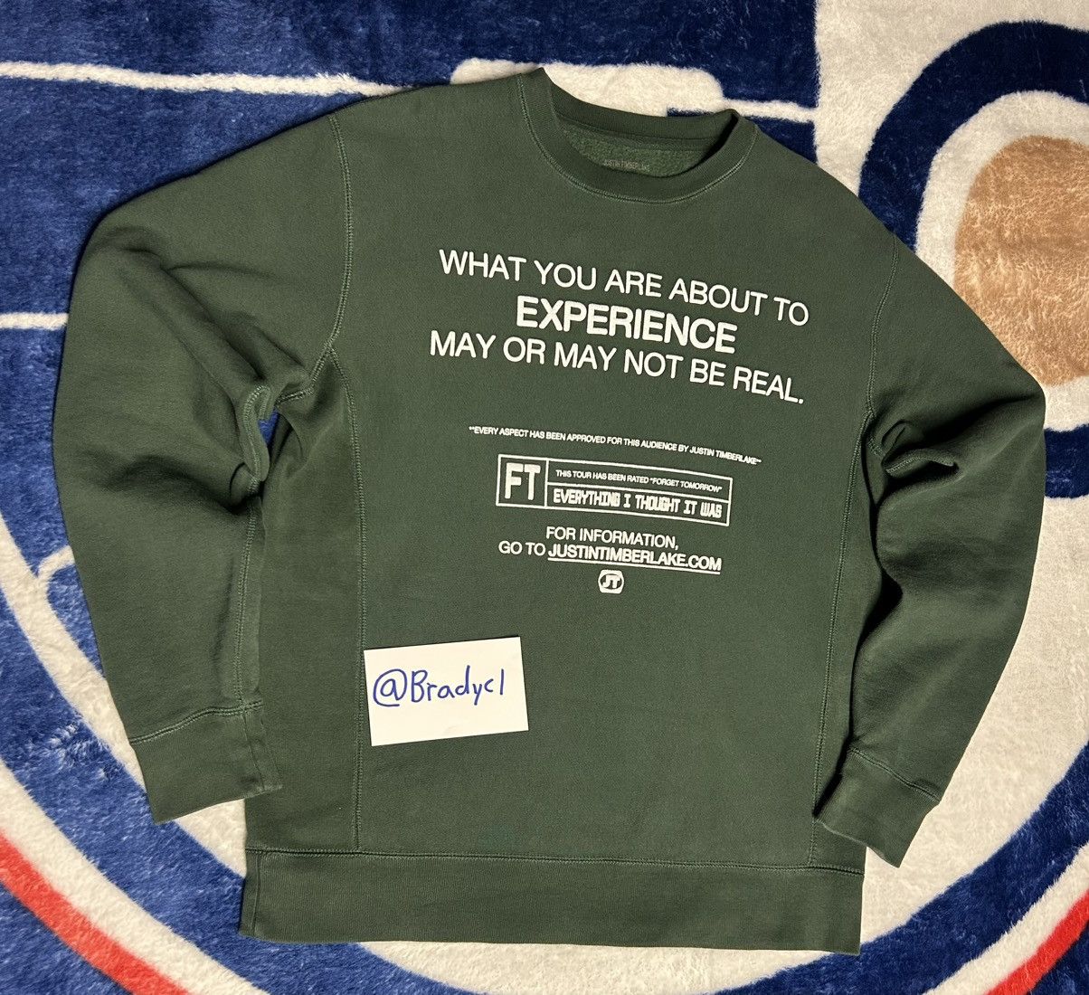 Other Justin Timberlake “forget tomorrow” tour merch 2024 Size US M / EU 48-50 / 2 - 1 Thumbnail