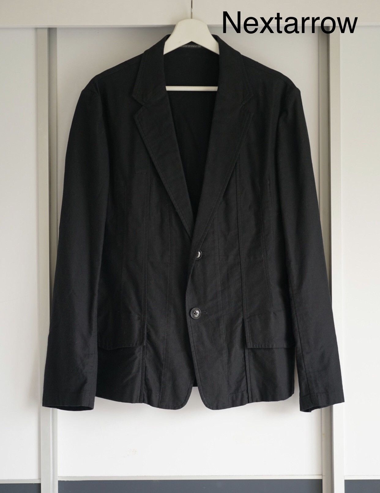 Yohji Yamamoto Yohji Yamamoto 17ss Longitudinal Large Pocket Short Suit Size 42S - 1 Thumbnail