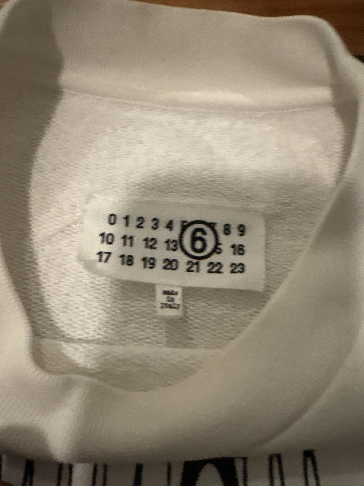 MM6 Margiela MM6 logo cropped crewneck Size US XS / EU 42 / 0 - 3 Thumbnail
