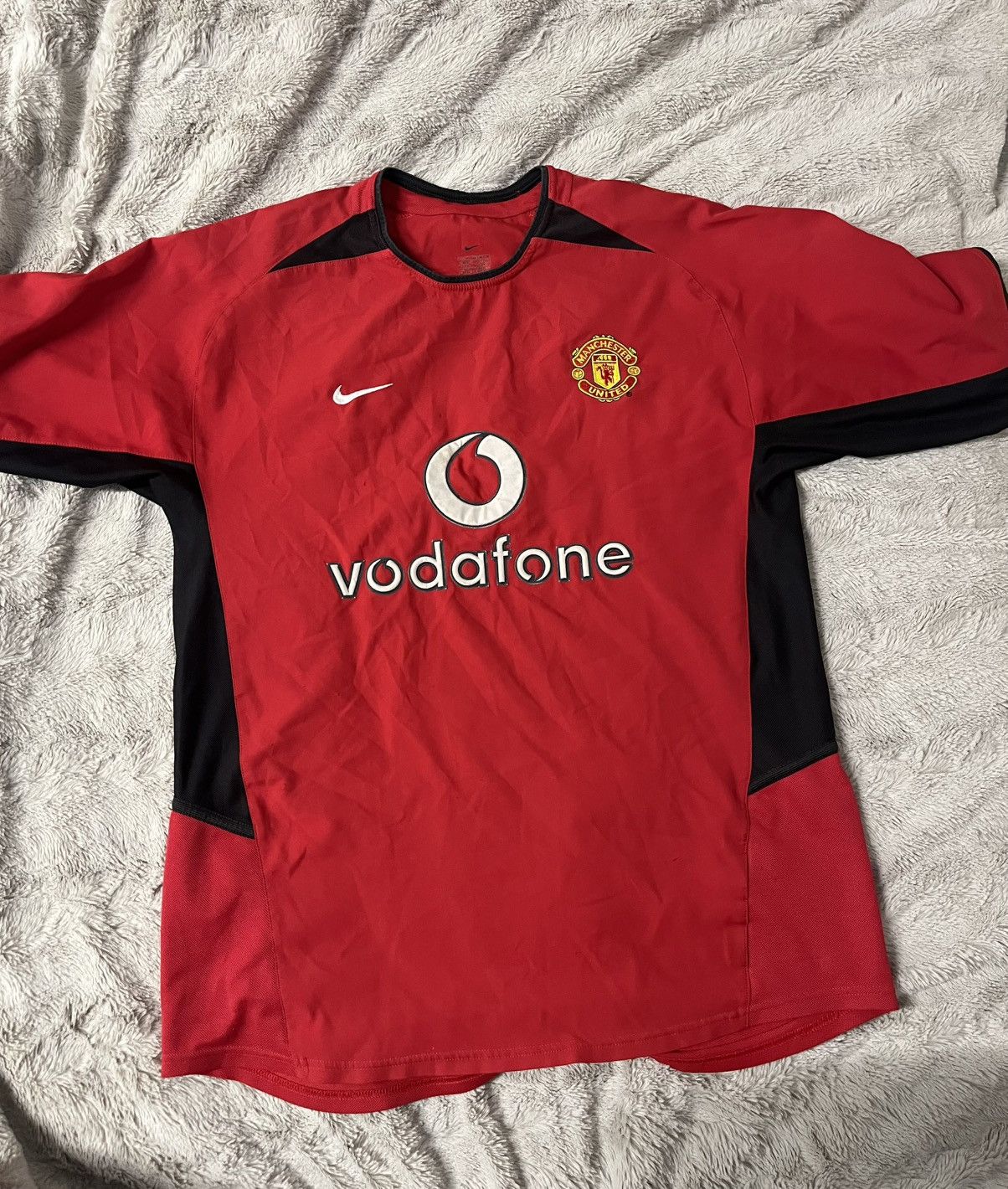 Nike × Vintage Manchester United 2002-2004 Nike Home Shirt Size US M / EU 48-50 / 2 - 1 Thumbnail