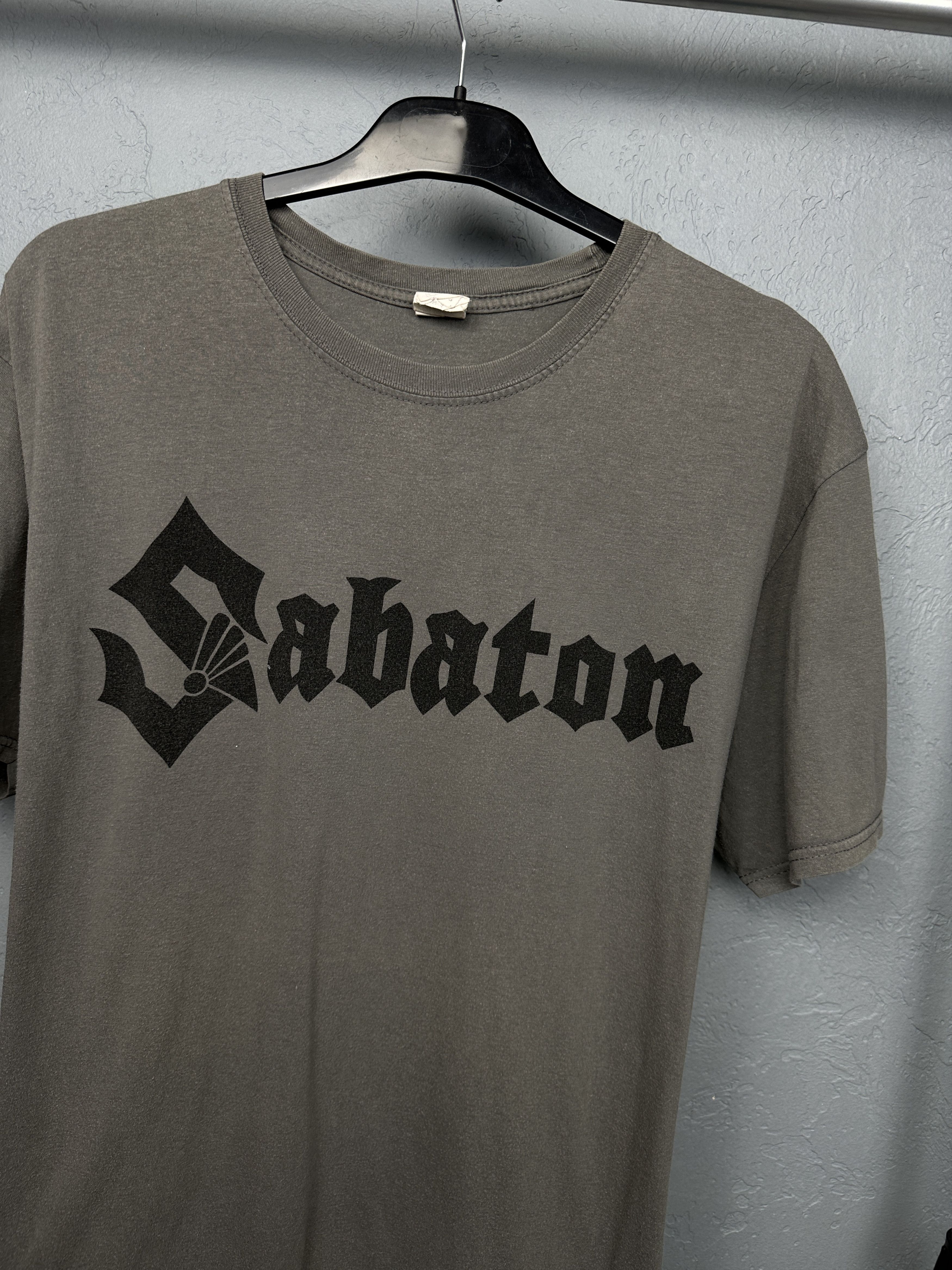 Band Tees Sabaton Rock Band Mens T-Shirt Size US XL / EU 56 / 4 - 2 Thumbnail