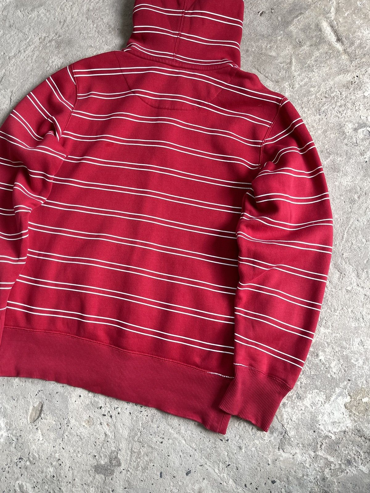 Nike NIKE VINTAGE ATHLETIC DEPT STRIPED Y2K SWOOSH ZIP HOODIE Size US S / EU 44-46 / 1 - 9 Thumbnail