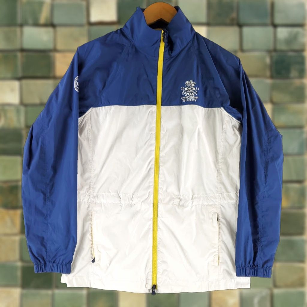 Ralph Lauren Polo Golf Ralph Lauren Windbreaker Jacket 100th PGA Championship Blue Mens M Jacket Windbreaker Mens M Multicolor Polo Golf Ralph Lauren Size US M / EU 48-50 / 2 - 1 Thumbnail