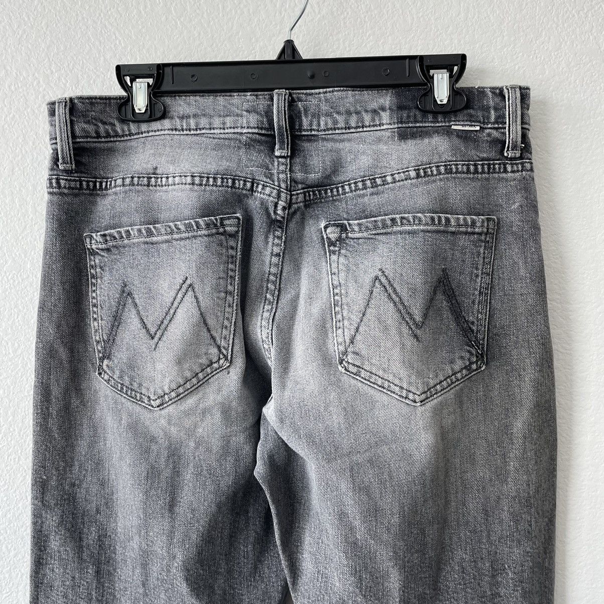 MOTHER Mother Denim The Ditcher Crop Shadow Dancing Jeans Size 30" / US 8 / IT 44 - 6 Thumbnail
