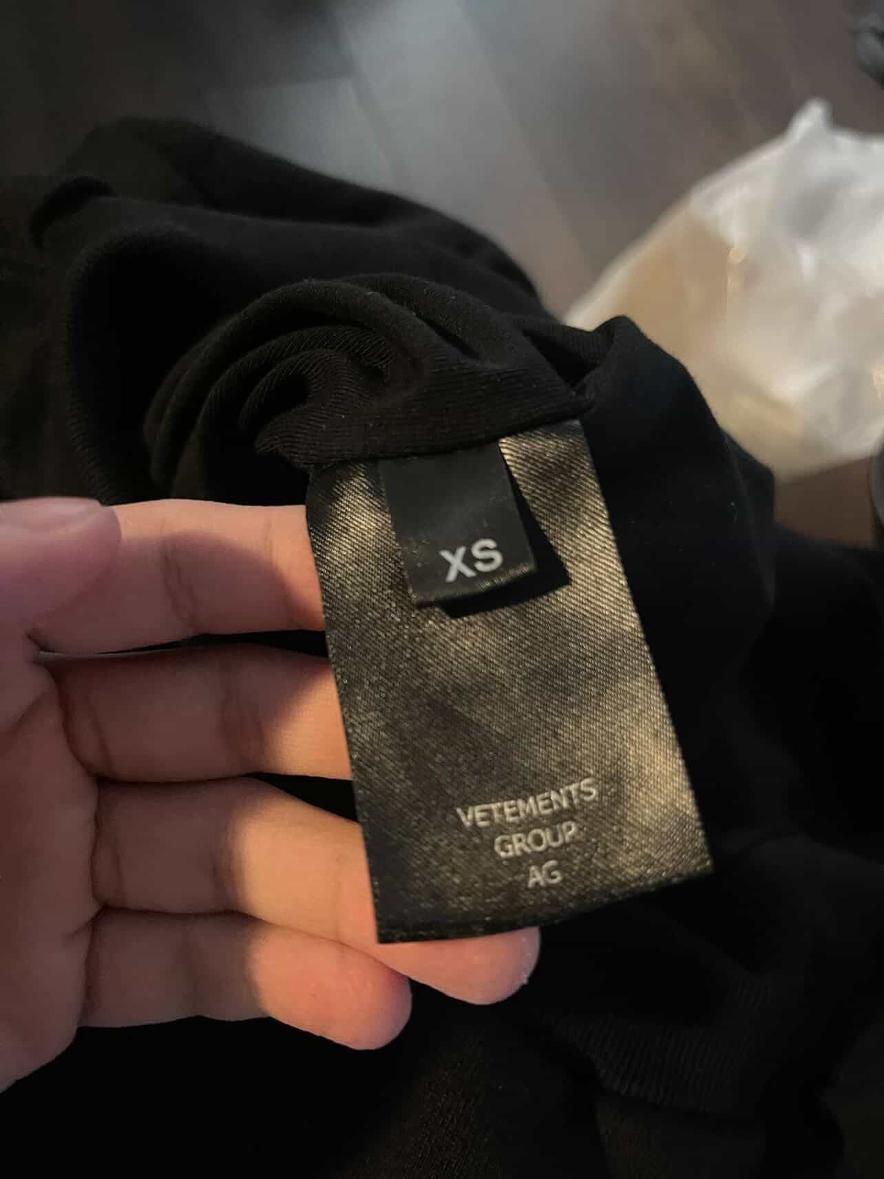 Vetements Vetements circle hoodie Size US XS / EU 42 / 0 - 7 Thumbnail