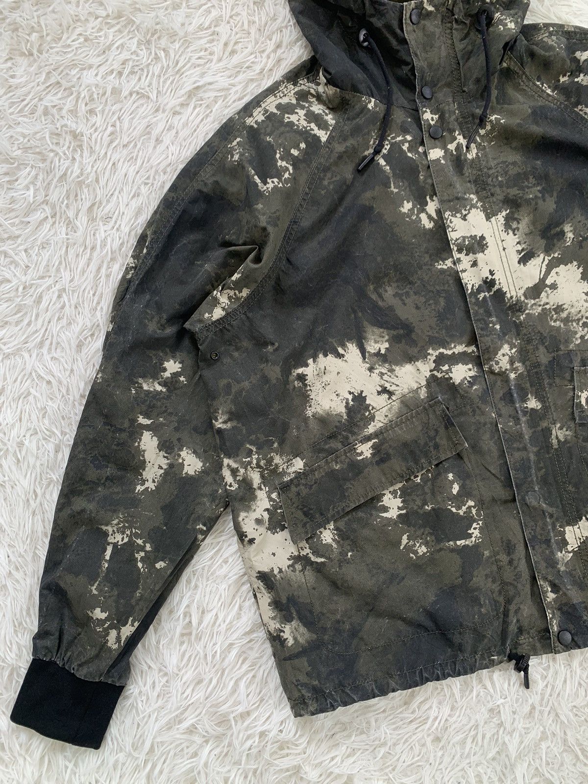 Zara Zara Stains Art Jacket Hoodie Size US M / EU 48-50 / 2 - 3 Thumbnail