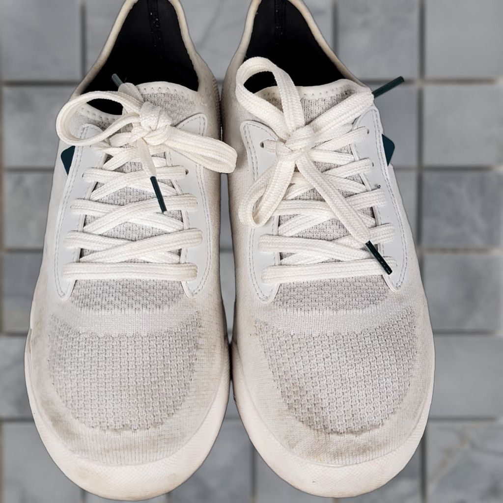 Vintage Vessi Weekend Sneaker Womens Concrete Marble White 9 Shoes Lace Up Manmade Medium Width 9 US Sneaker Womens Size US 9 / IT 39 - 1 Thumbnail