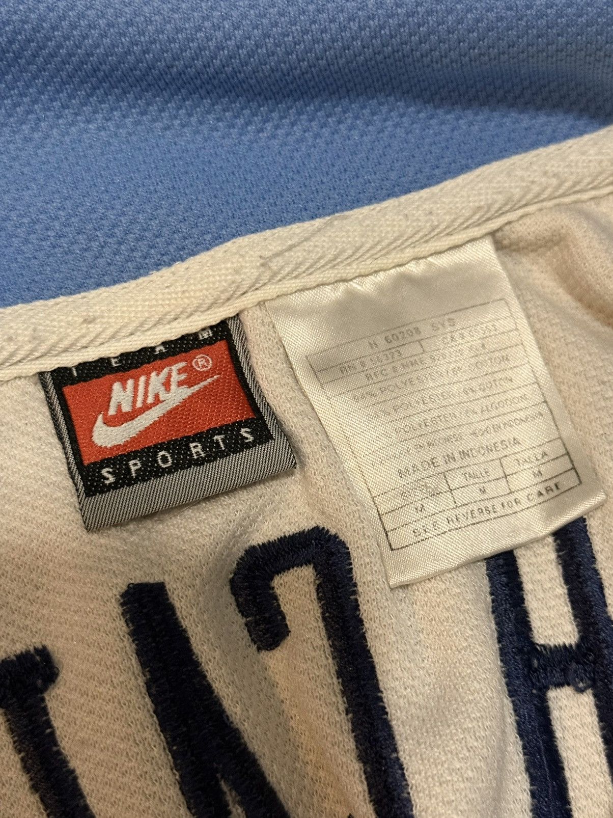 Nike × Vintage 90’s UNC Baseball Jersey Size US L / EU 52-54 / 3 - 4 Thumbnail