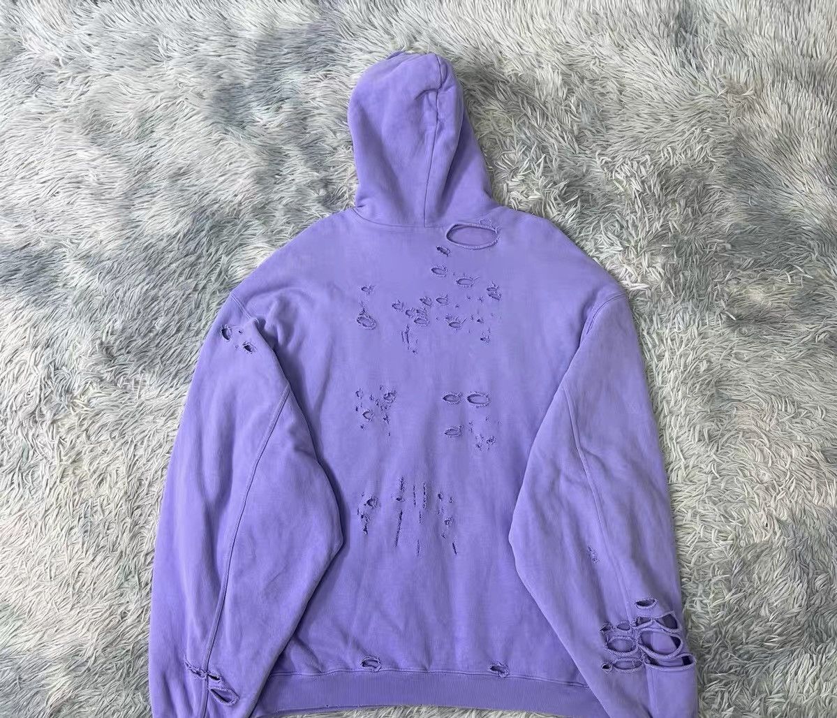 Balenciaga Balenciaga distressed hoodie Size US XS / EU 42 / 0 - 2 Thumbnail