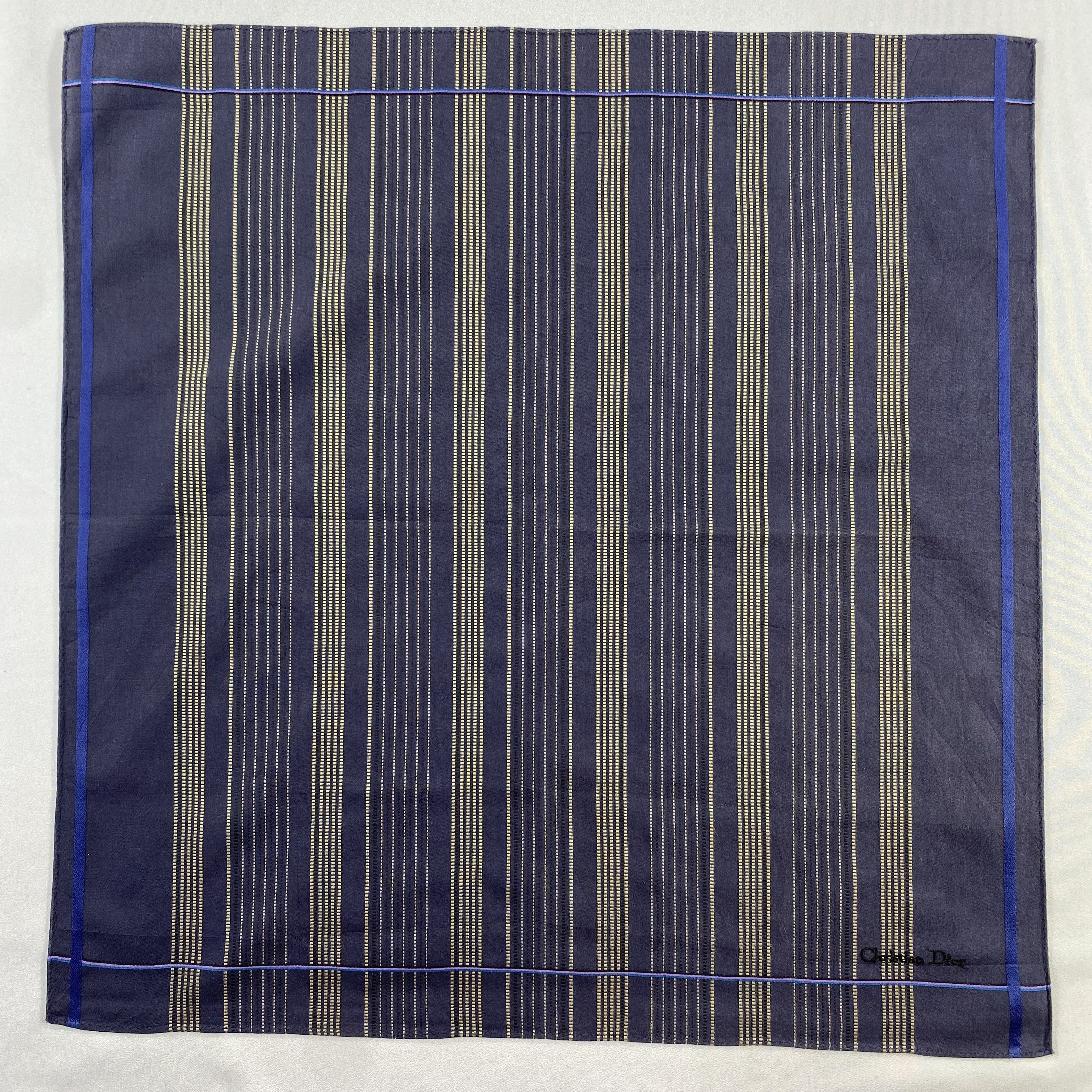 Vintage Christian Dior Monsieur Handkerchief / Neckerchief-P1554 Size ONE SIZE - 1 Thumbnail