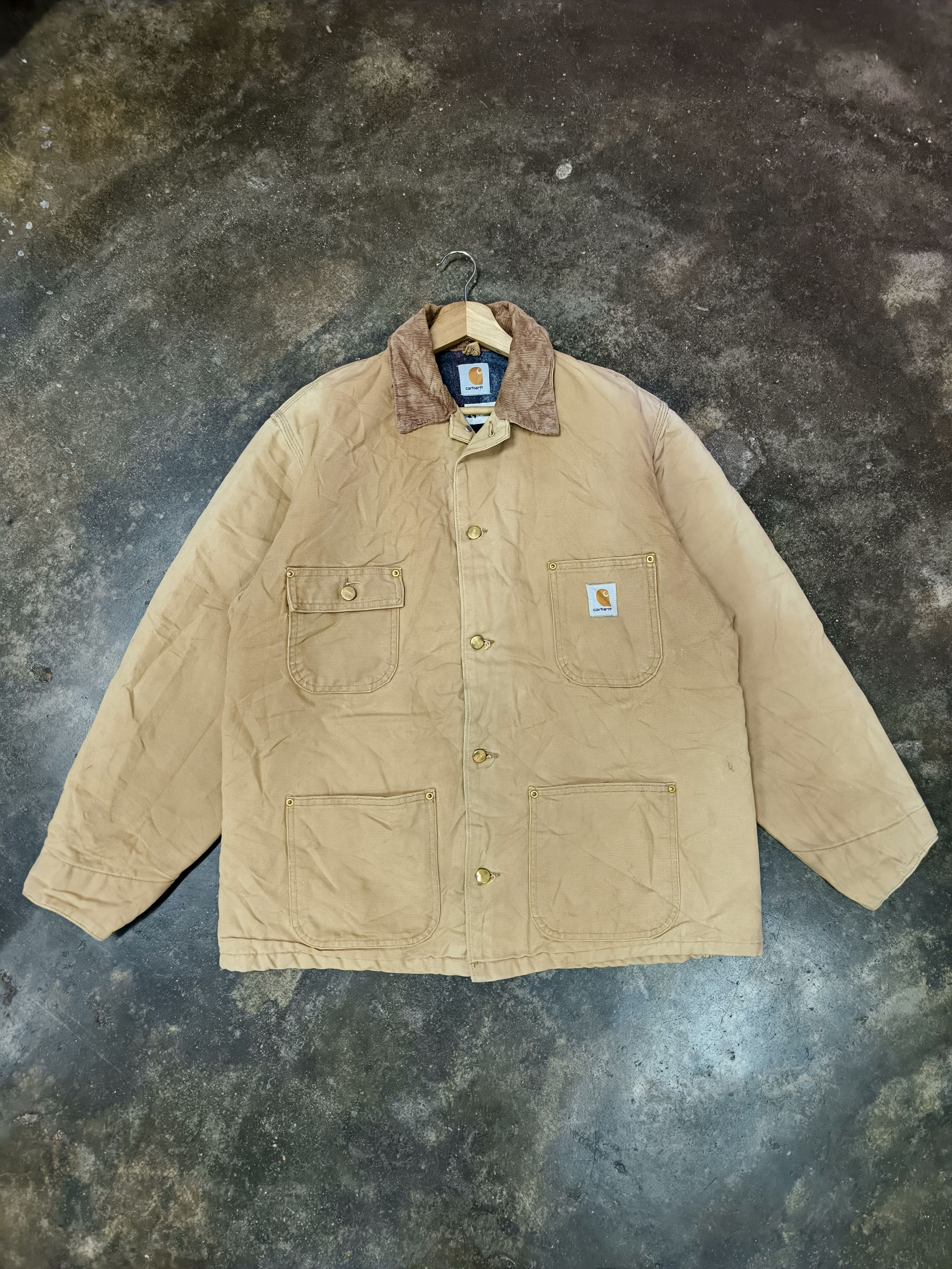 Carhartt Vintage Carhartt Blanket Lined Barn Jacket Chore Workers Size US L / EU 52-54 / 3 - 1 Thumbnail