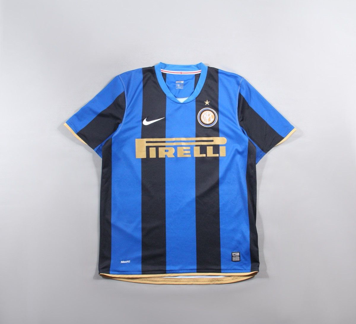 Nike Nike Inter 2008 Milan Soccer Football Jersey Shirt Vintage M Size US M / EU 48-50 / 2 - 1 Thumbnail