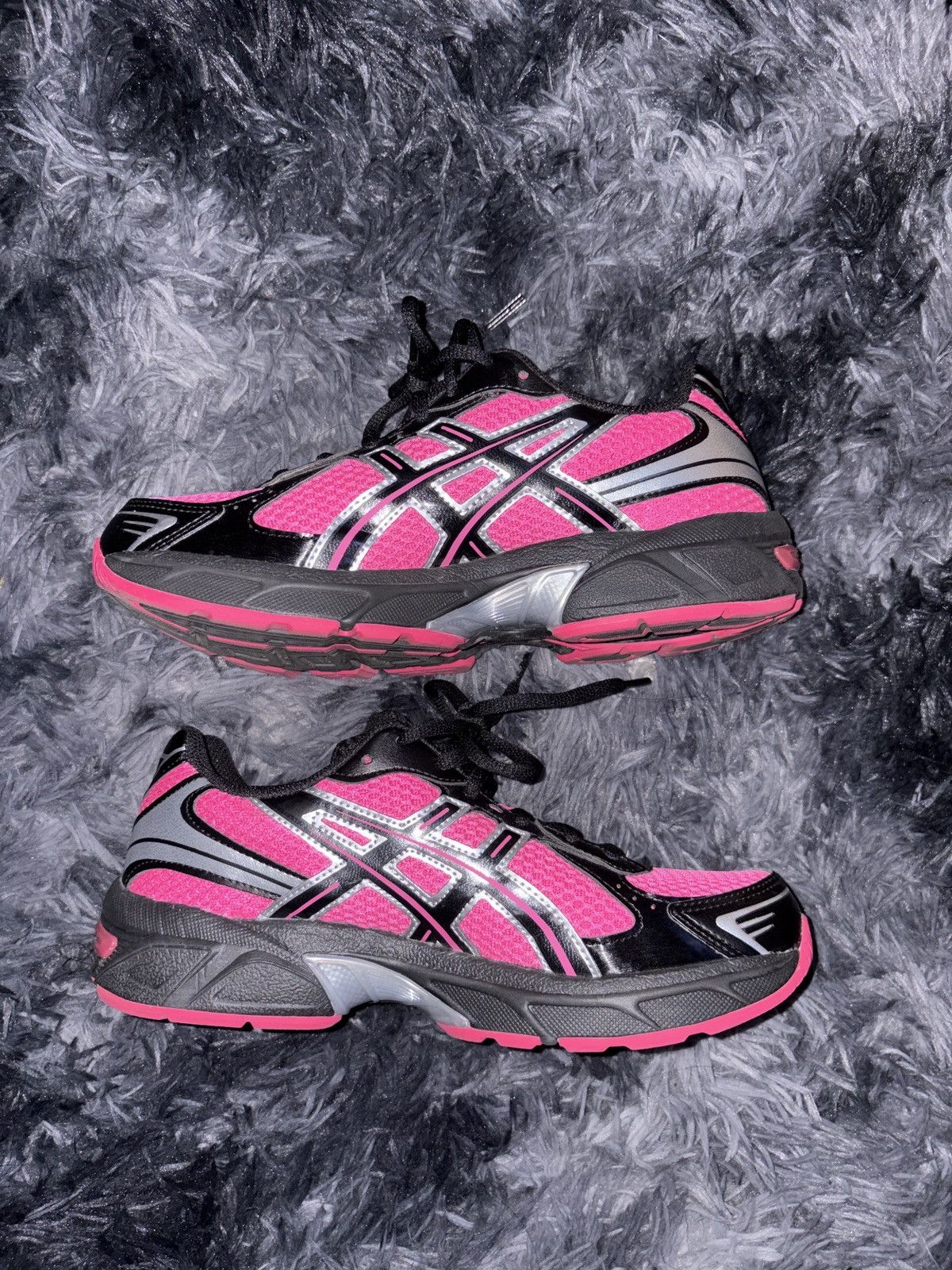 Asics Gel 1130 Pink/Black Asics Size US 7.5 / IT 37.5 - 2 Thumbnail