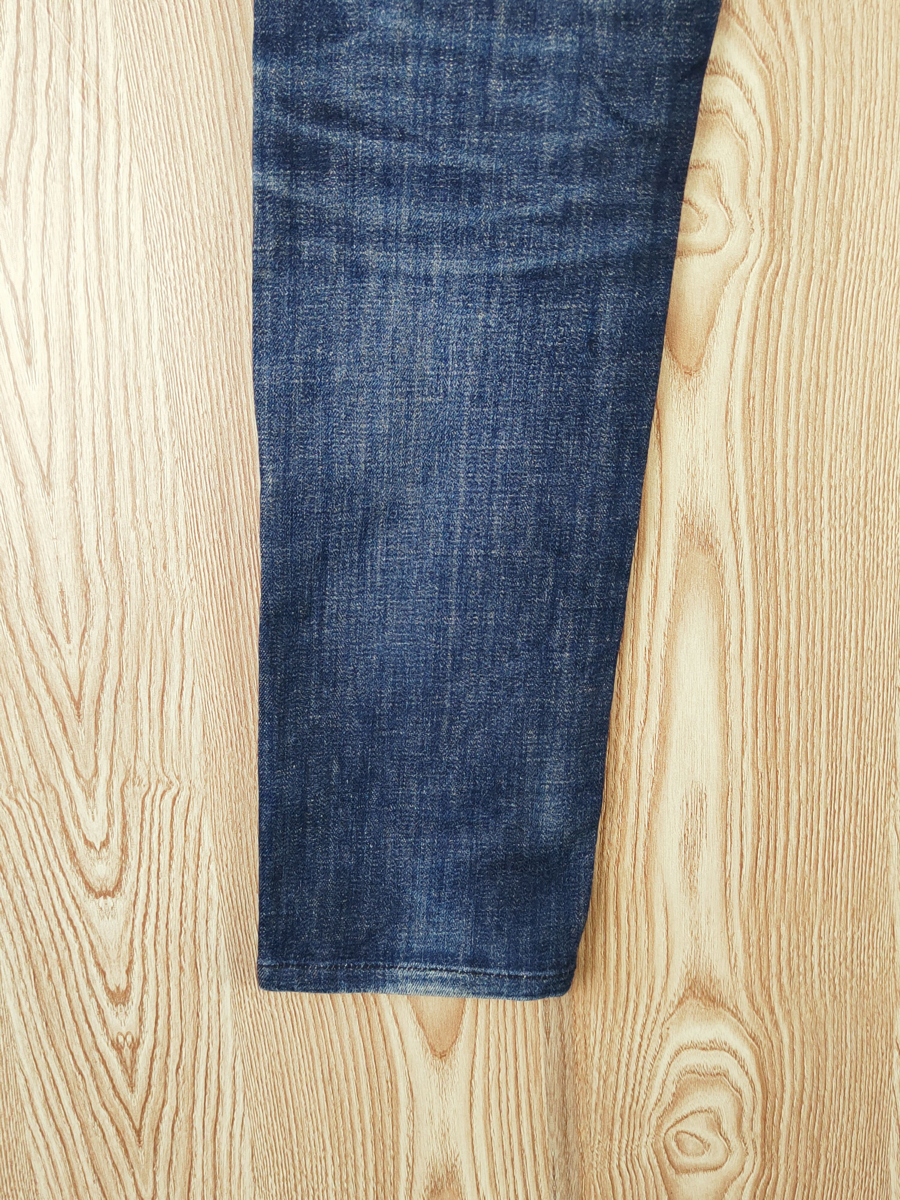 Edwin Edwin Dark Blue Distressed Ripped Jeans #W796 Size US 29 - 11 Thumbnail