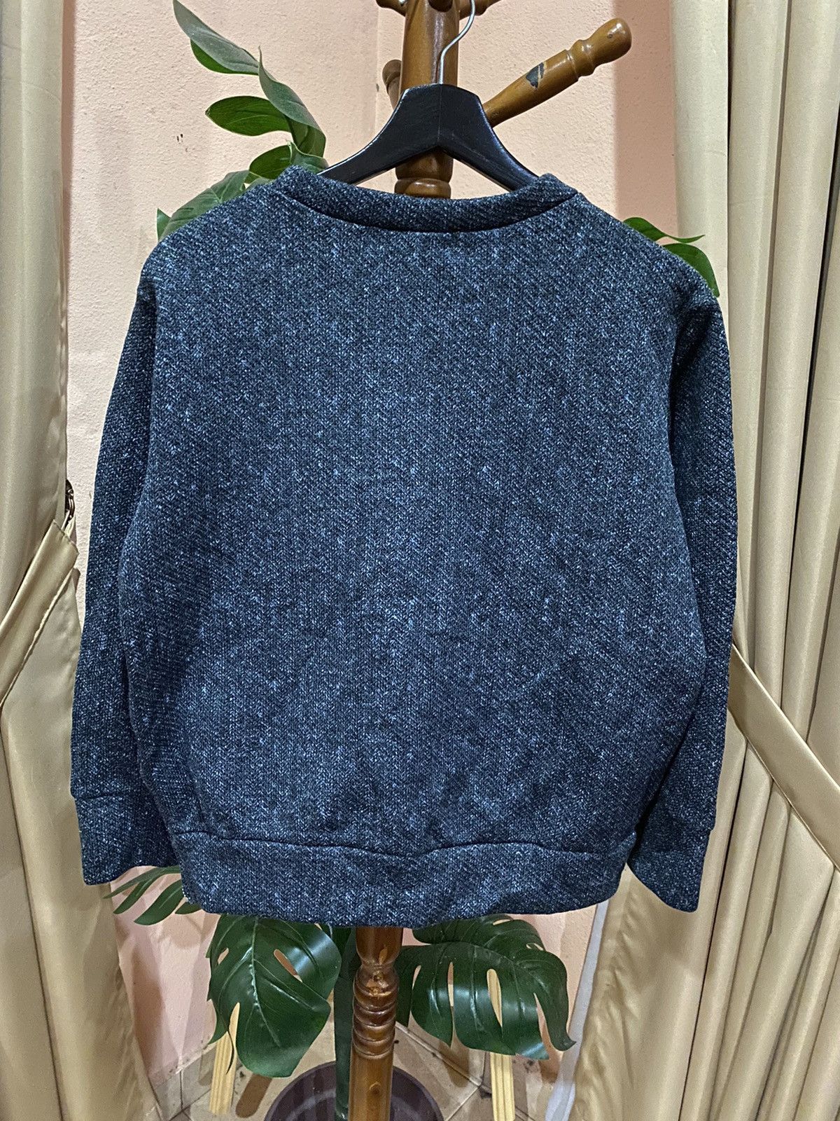 Japanese Brand Vintage EMUE Made in Japan Sweater with Side Zipper Size M / US 6-8 / IT 42-44 - 7 Thumbnail