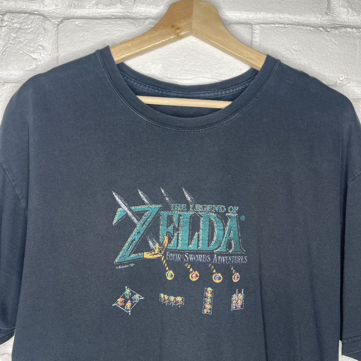 image of Nintendo The Legend Of Zelda Shirt in Black, Men's (Size XL)