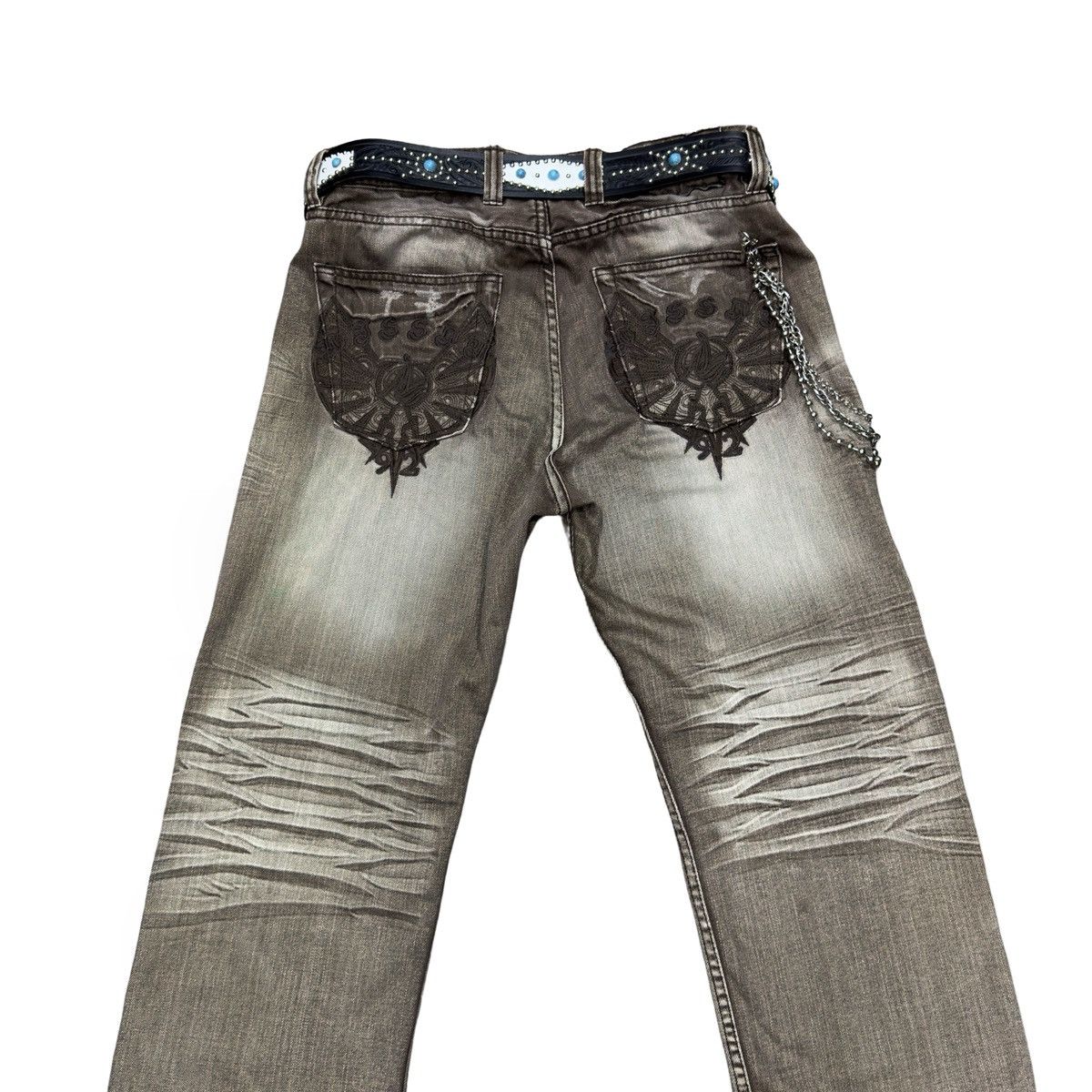 Al Wissam 2000s vintage y2k baggy Al Wissam Jeans Size US 38 / EU 54 - 6 Thumbnail